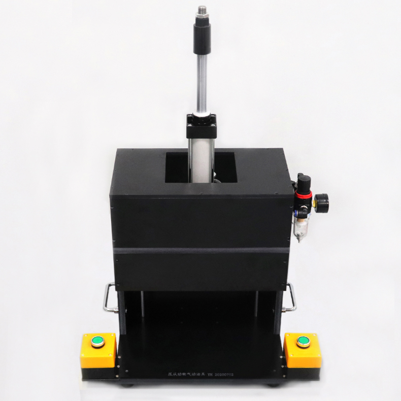 Pneumatic Driven Pulley Press Fixture