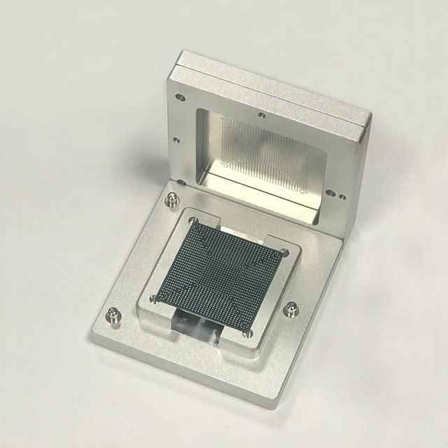 Flip-top BGA Reballing Fixture